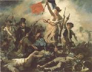 Eugene Delacroix Liberty Leading the People (mk05) oil painting picture wholesale